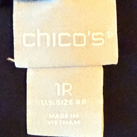 Chico’s Size 1 Navy Leggings Pants - Picture 6 of 9